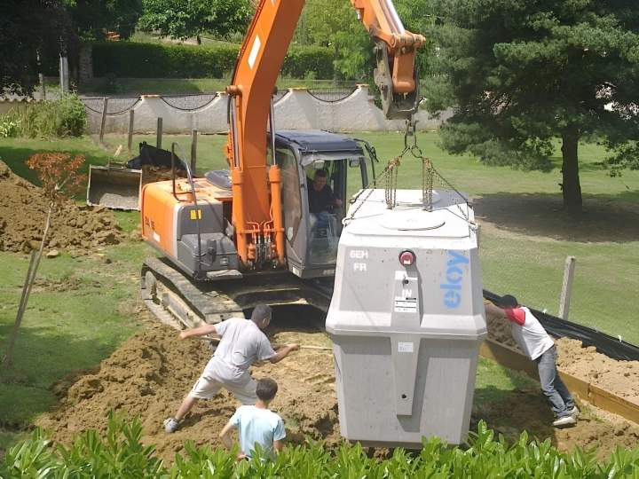 Pose de microstation Toulouse