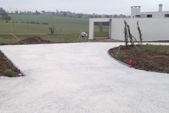 Création chemin d'accès Toulouse